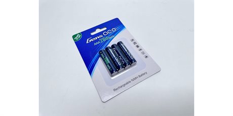 Gens ace Batteries R3-AAA Cells Ni-Mh HV 750Mah (4)