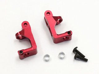 Kyosho ALUMINUM FRONT HUB CARRIER - MINI-Z BUGGY (RED)