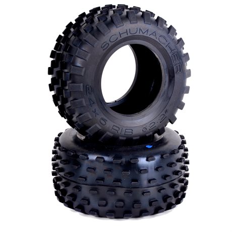 Schumacher STAGGER RIB - YELLOW - TRUCK TYRES (PR)