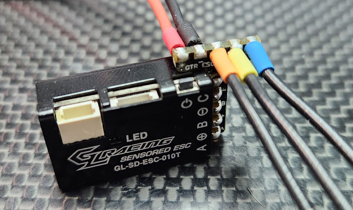 GL Racing Brushless sensored ESC for GTR - Björnes Garage!