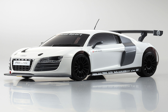Kyosho Mini-Z ASC MA020 Audi R8 LMS White Body Set - Björnes Garage!