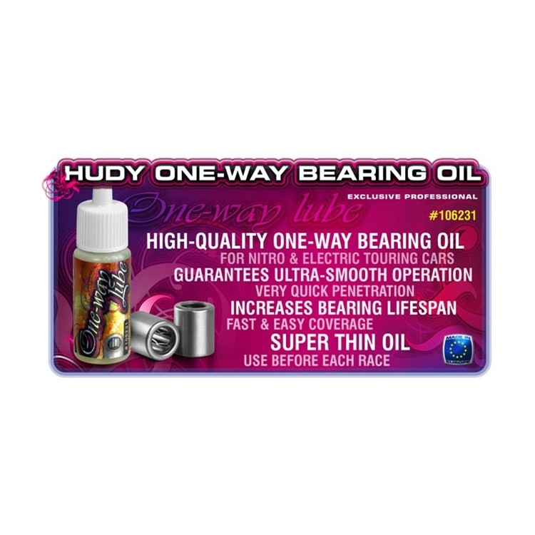 Hudy OneWay Bearing Lube Björnes Garage!