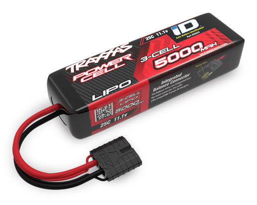 Arrangement Skubbe Unravel Traxxas Li-Po Batteri 3S 11,1V 5000mA 25C iD-Kontakt (Kort) - Björnes