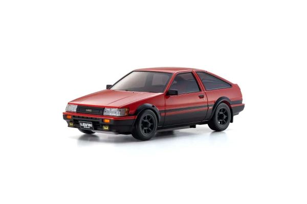 Kyosho Mini-Z AWD Toyota Corolla Levin AE86 Red-Black (MA020N-L/KT531P