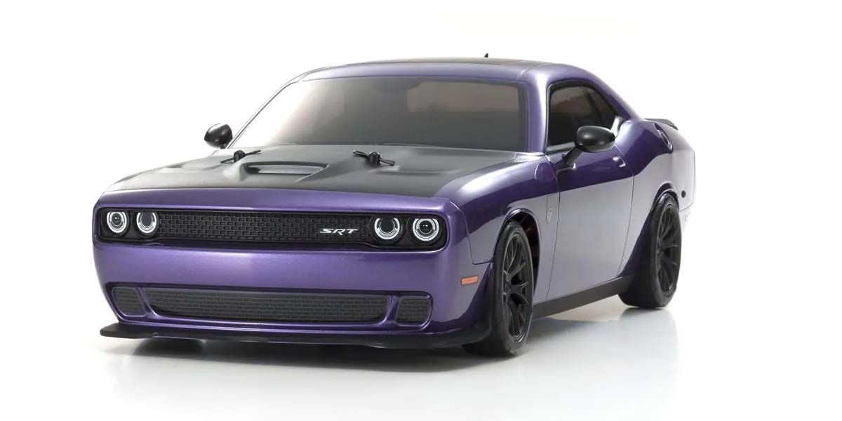 Kyosho Fazer MK2 (L) Dodge Challenger SRT 2015 Purple 1:10 Readyset -