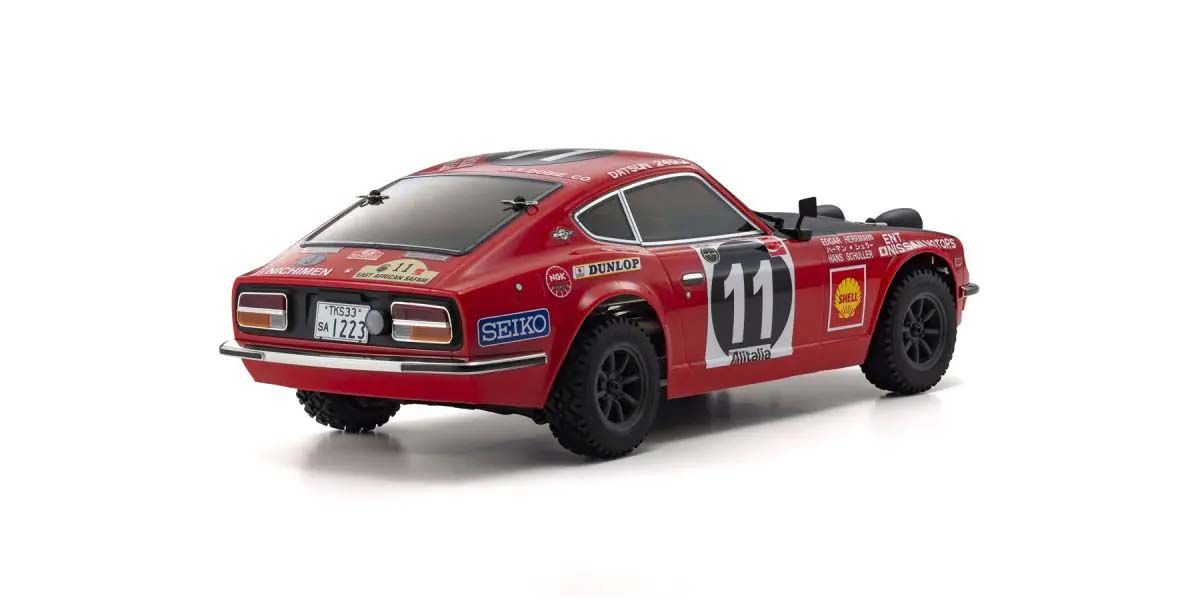 Pneus Rallye Kyosho Gomme Montée 1:10 - Pour Fazer FZ02-R (2) - Réf FATH708G