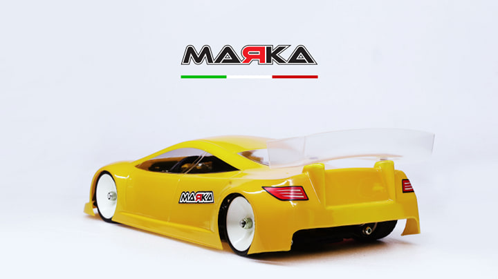 MARKA RACING MINI-Z RK-HC RACING LEXAN BODY KIT (98MM W/B) - LIGHT WEI