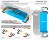 Xray T4'19 Graphite + Alu Fully Adjustable Battery Holder