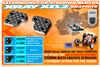 Xray Graphite Extension for Steering Block 2.5mm - 1 Slot