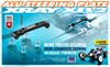 Xray Alu Steering Plate - Swiss 7075 T6