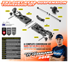 Xray Rear Drive Shaft 71mm with 2.5mm Pin - HUDY Spring Steel™