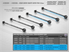 Xray Rear Drive Shaft 75mm with 2.5mm Pin - HUDY Spring Steel™