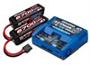 Traxxas Laddare EZ-Peak Live Dual 26A och 2x4S 6700mAh Batteri Combo