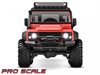 Traxxas LED Ljus Fram- och Bak Set Komplett TRX-4M Defender