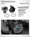 XRAY X4 ALU WHEEL HUB -0.5 - SWISS 7075 T6