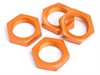 HPI Racing WHEEL NUT 24mm (ORANGE/4pcs)