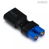 Dynomax Kontakt Adapter XT60 (hane) - EC3 (hona)