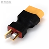 Dynomax Kontakt Adapter T-Plug (hane) - XT60 (hona)