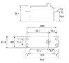 Futaba S-C400 Bilservo 8kg 0.08s HV S.BUS
