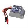 GENS ACE RX BATTERY NIMH 6.0V-1700MAH (DUAL JR-JST) 125G - HUMP