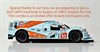 GL Racing GL 1/28 LMP2 Chassis - with GL-LMP2 body-001 GULF