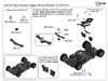 GL Racing GLR-GT Rear Damper Trigger Mount