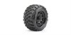 JETKO Extreme Tyre MT King Cobra TRX Rustler/Hoss Black 2.8 Rims (2)