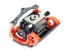 PN Racing Mini-Z V5 LCG 98mm Motor Mount (Orange)