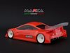 MARKA RACING MINI-Z RK-W RACING LEXAN BODY KIT (98MM W/B) - REGULAR