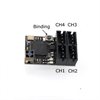 MARKA RACING MRK-9820 - T-FHSS MICRO 2.4GHZ 4 CHANNEL RECEIVER (FUTABA COMPATIBLE)
