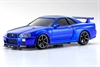 Kyosho Autoscale Mini-Z Nissan Skyline GTR R34 Chrome Blue 20th Anniversary*