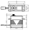 Savöx SB-2290SG Servo 65Kg 0,11s 8,4V Alu Brushless Ståldrev