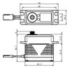Savöx SB-2292SG Servo 50Kg 0.055s 8.4V Alu Brushless Ståldrev