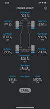 SkyRC Corner Weight System Bluetooth 