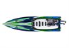 Traxxas Spartan-SR BL TQi TSM Self-Righting Utan Batteri & Laddare Grön