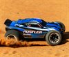 Traxxas Rustler 2WD 1/10 RTR TQ Blå USB - Med Batteri/Laddare
