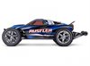 Traxxas Rustler 2WD BL-2s EHD 1/10 Blå