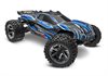 Traxxas Rustler 4x4 VXL 1/10 RTR TQi TSM HD Blå utan Batteri / Laddare