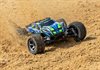 Traxxas Rustler 4x4 VXL 1/10 RTR TQi TSM HD Grön utan Batteri / Laddare