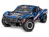 Traxxas Slash 4x4 VXL Clipless RTR TQi TSM EHD Blå