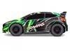 Traxxas Ford Fiesta Rally 1/10 VXL 4WD RTR TQ Grön