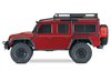 Traxxas TRX-4 Land Rover Defender Clipless Röd RTR