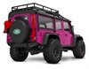 Traxxas TRX-4M 1/18 Defender Crawler Rosa RTR - 2S LiPo/USB Laddare
