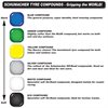 Schumacher Fusion Slim - 1/10 2WD Tyres - Front- Yellow - pr