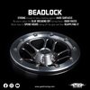 Yeah Racing 1.9 ALUMINUM CNC 5 SPOKE BEADLOCK WHEEL W/WHEEL HUB 2PCS BLACK
