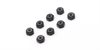 Kyosho Mini-Z M2 Nyloc Alu Wheel Nut (8) Black